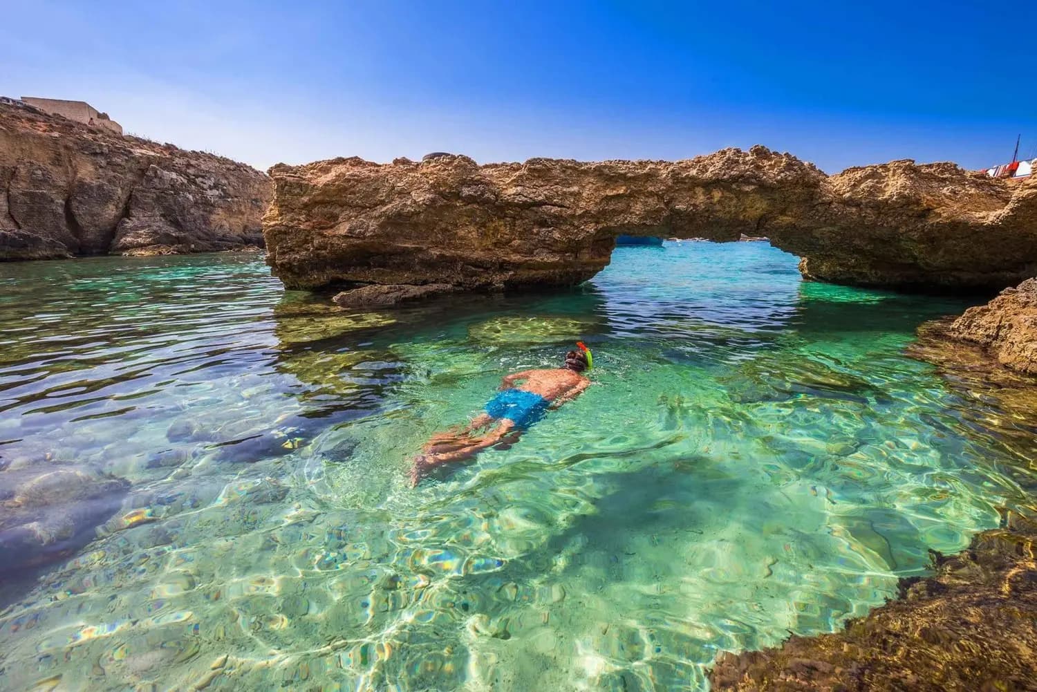 Crystal Lagoon, Comino